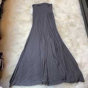 Grey maxi dress